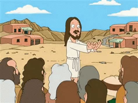 Magical jesus in the world of family guy